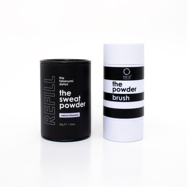 faces the takesumi detox the sweat powder brush and refill set