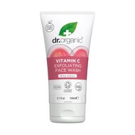 faces dr organic guava vitamin c exfoliating face wash