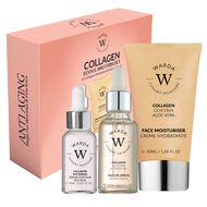 COLLAGENSKIN LIFTER BOOST OIL SERUM 30ml + SKIN LIFTER BOOST COLLAGEN MOISTURISER 50ml + SKIN LIFTER BOOST COLLAGEN EYE SERUM 15ml faces collagenskin lifter boost oil serum 30ml skin lifter boost collagen moisturiser 50ml skin lifter boost collagen eye serum 15ml