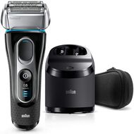 Braun Series 5 with Pop Up Precision Trimmer, Clean & Charge Station faces braun series 5 with pop up precision trimmer clean charge station