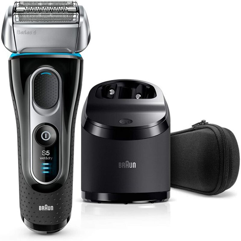 براون braun series 5 with pop up precision trimmer, clean & charge station