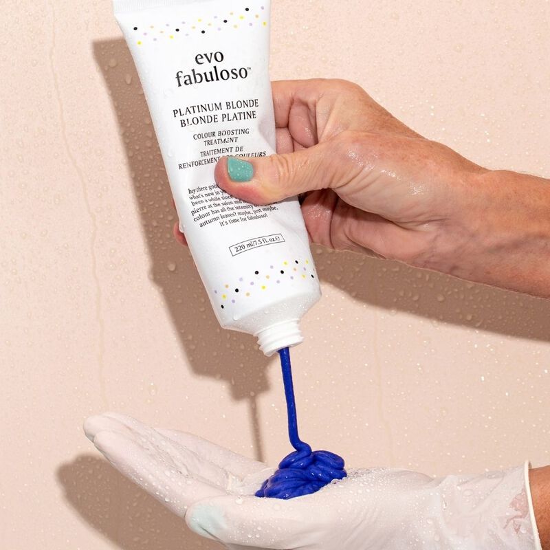 evo fabuloso platinum blonde colour boosting treatment