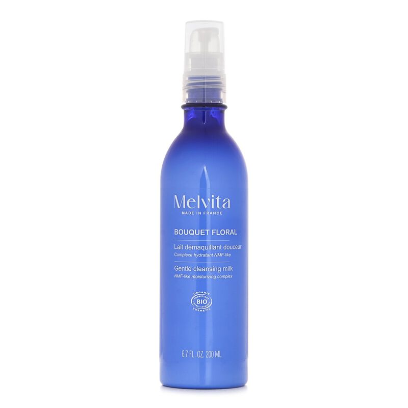 melvita bouquet floral gentle cleansing milk