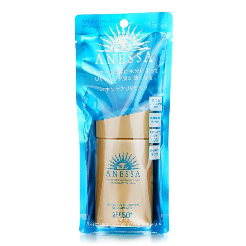 anessa perfect uv sunscreen skincare milk spf50