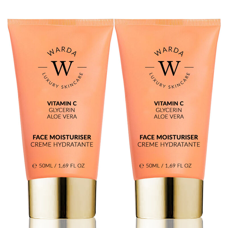 إرث سكين لندن 2 x skin glow boost vitamin c moisturiser 50m