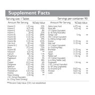 faces مكملات متعددة للرجال 50