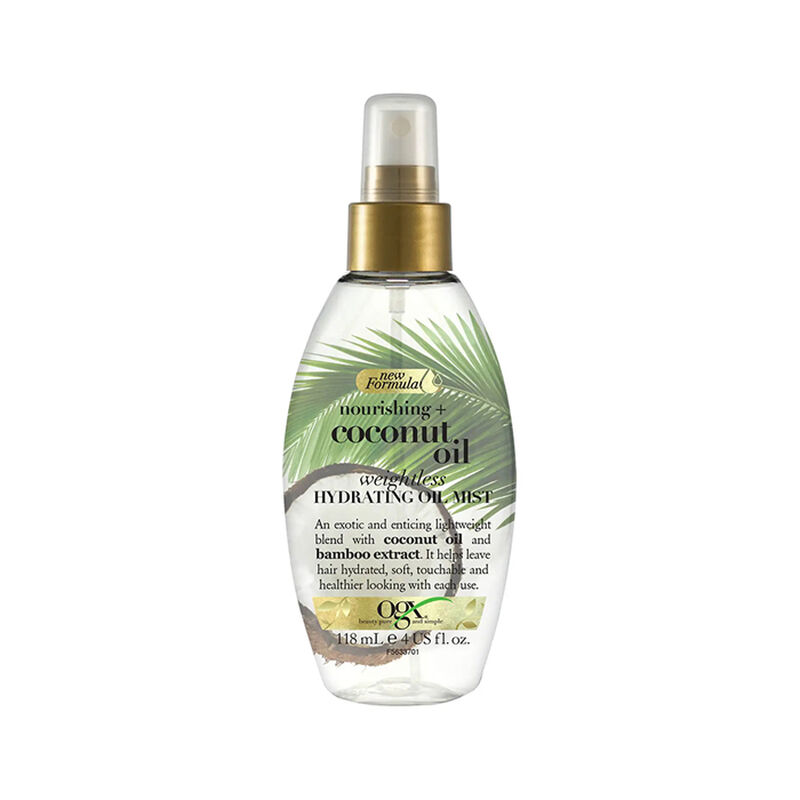 ogx coconut oil hydrating oil mist