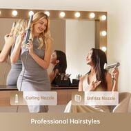 Pocket Folding Hair Dryer faces pocket folding hair dryer