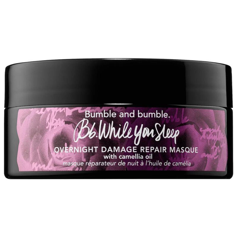 bumble and bumble while you sleep overnight damage repair masque