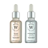 HYALURONIC ACID HYDRATION BOOST OIL SERUM 30ml + COLLAGENSKIN LIFTER BOOST OIL SERUM 30ml faces hyaluronic acid hydration boost oil serum 30ml collagenskin lifter boost oil serum 30ml