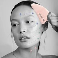 Crystal Contour Gua Sha Rose Quartz faces crystal contour gua sha rose quartz