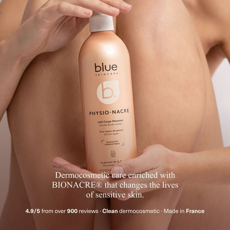 blue skincare gentle body ritual