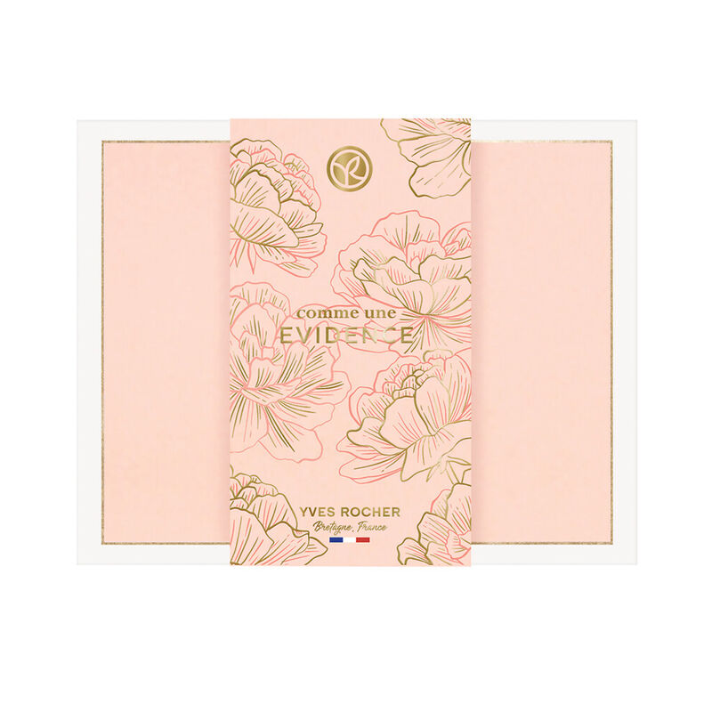 yves rocher مجموعة عطر كوم أون إيفيدنس الرائعه مع كريم اليدين