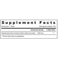 faces nutrition ultra garlic delayed release 1000mg tablet