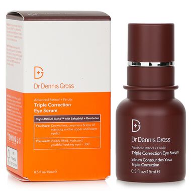 Advanced Retinol + Ferulic Triple Correction Eye Serum faces advanced retinol ferulic triple correction eye serum