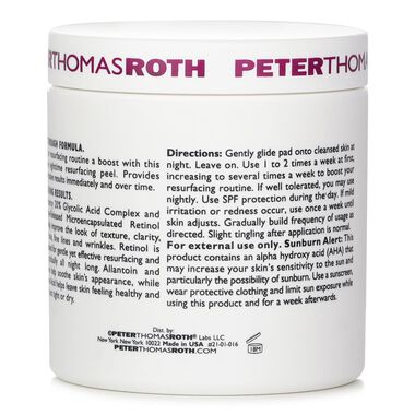 faces even smoother glycolic retinol resurfacing peel pads