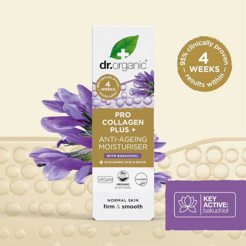 dr. organic dr organic pro collagen plus bakuchiol cream