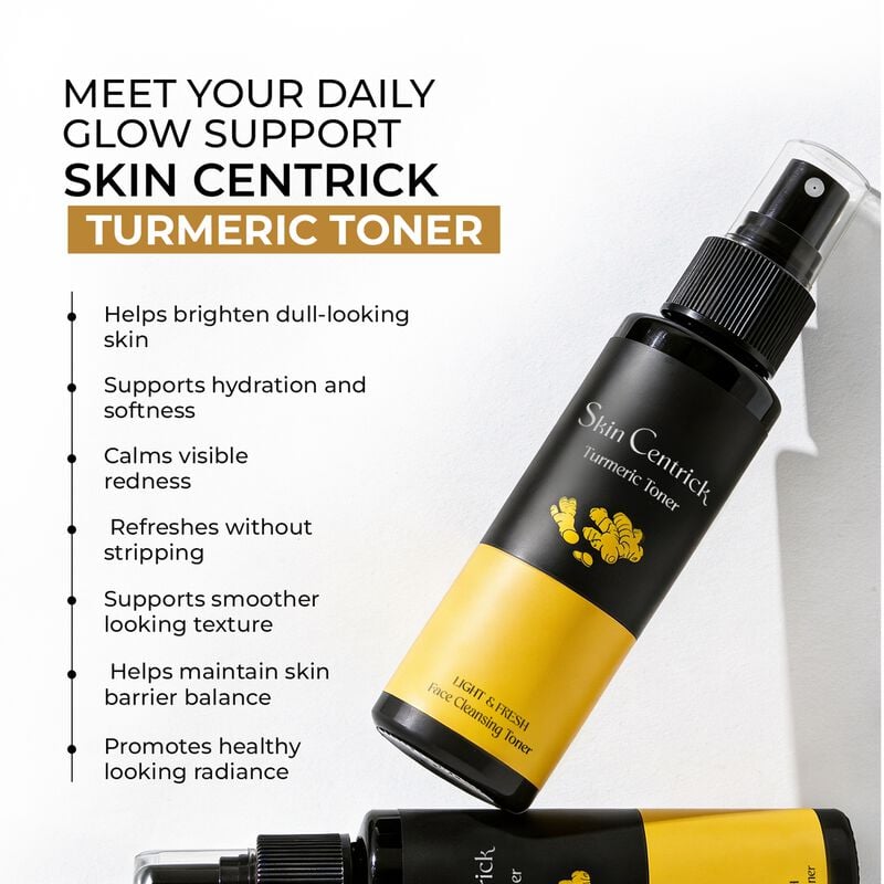 skin centrick تونر الكركم المرطب