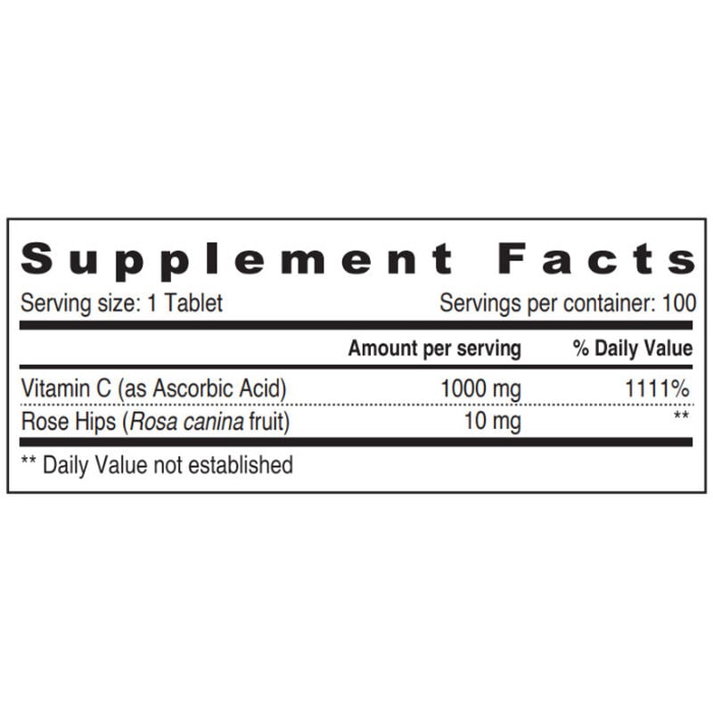 sunshine فيتامين c 1000 مجم مع ثمار الورد