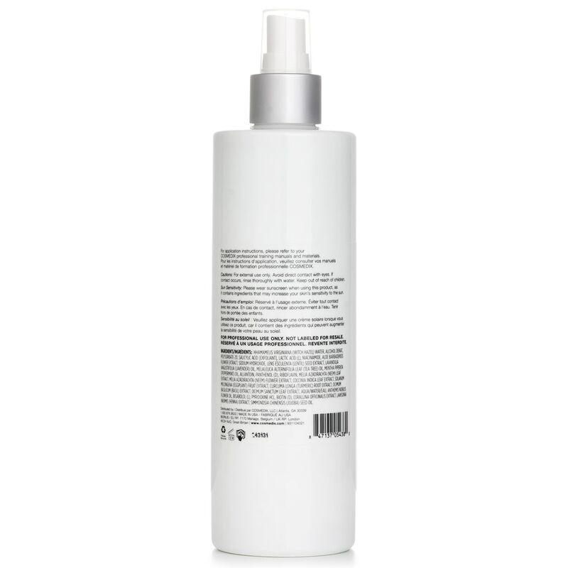 cosmedix purity balance exfoliating prep toner  salon size