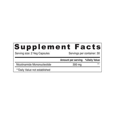 faces nutrition nmn nicotinamide 300mg v capsule