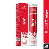 faces nutrition iron blood orange flavor effervescent tablets
