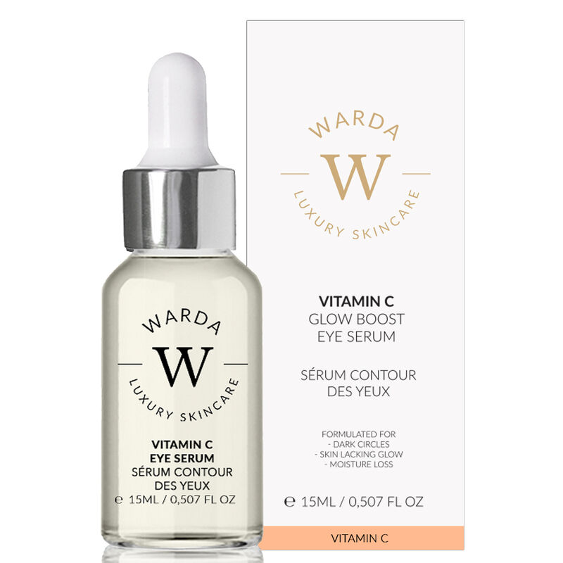 إرث سكين لندن skin glow boost vitamin c eye serum 15ml