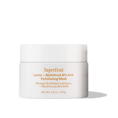 faces superfruit lactic plus multifruit 8 aha exfoliating mask