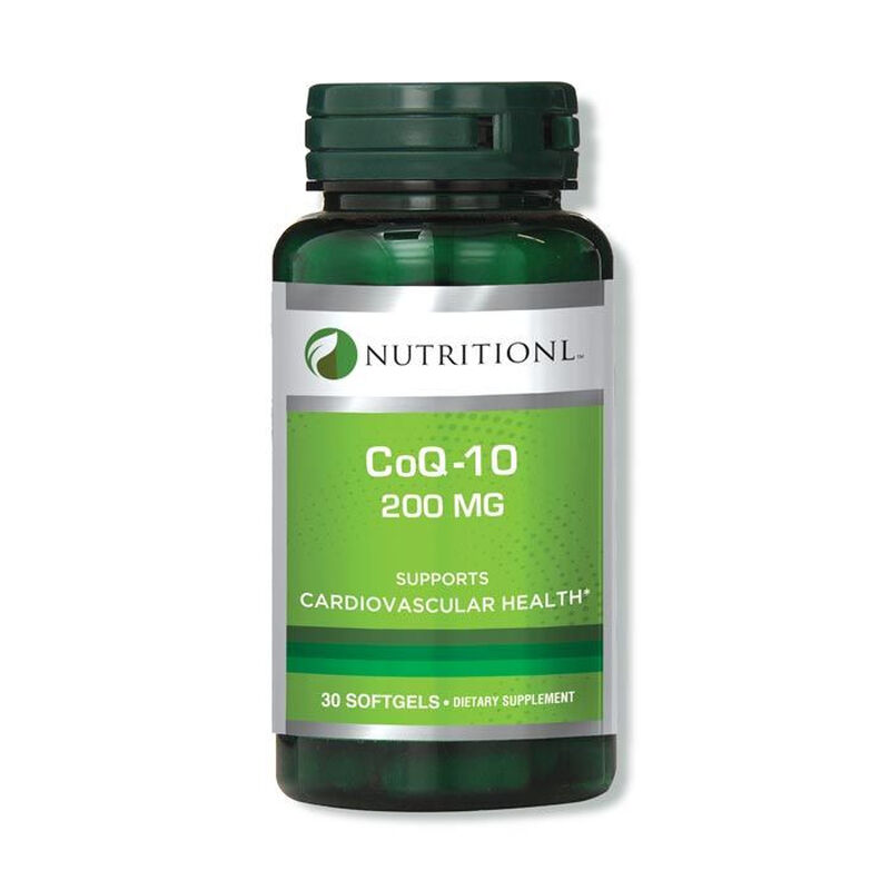 nutritionl coq10 200mg softgels