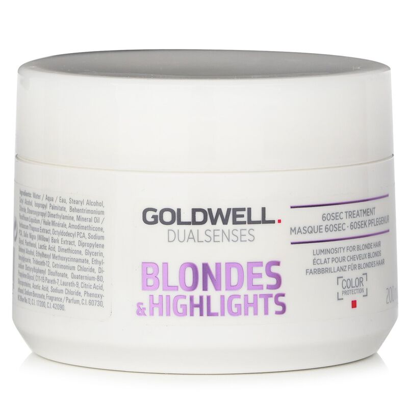 goldwell dual senses blondes & highlights 60sec treatment