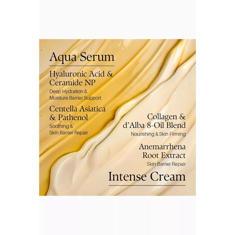 دالبا white truffle double serum &  cream