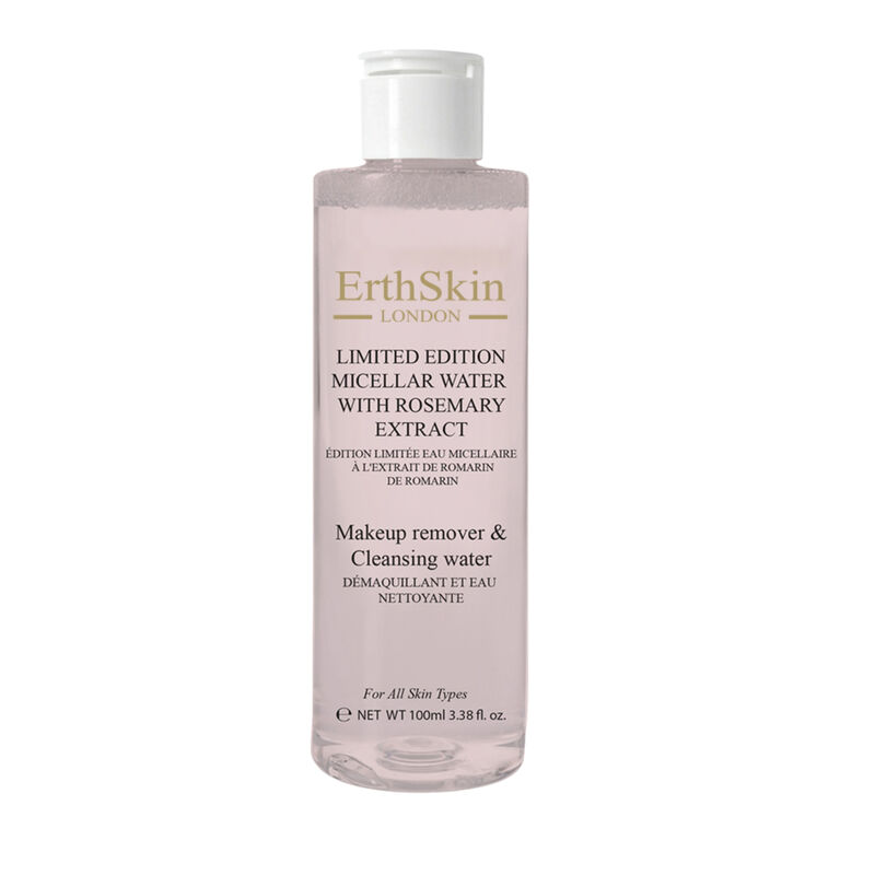 erthskin london limited edition micellar water with rosemary extract 100ml