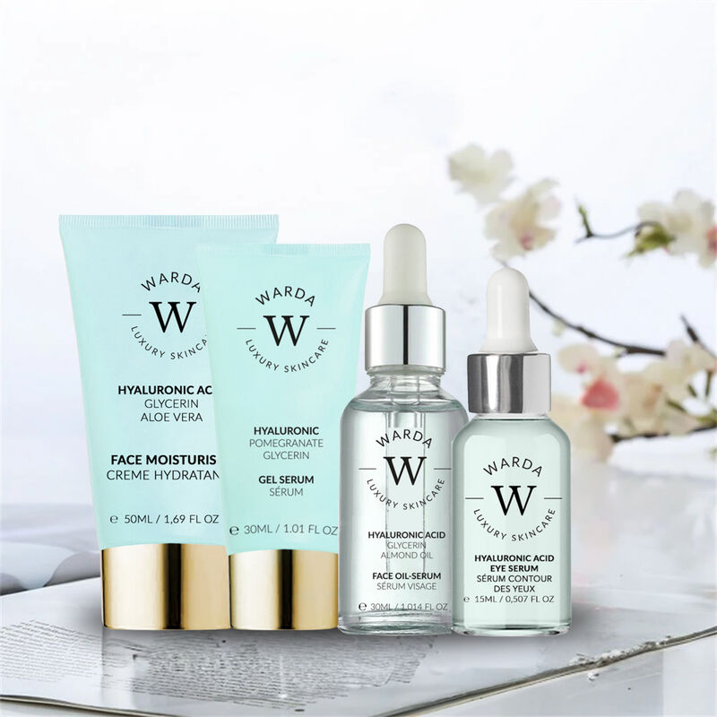 erthskin london skin hydration boost hyaluronic acid moisturiser + hydration boost hyaluronic acid eye serum + hydration boost hyaluronic acid gel serum + hyaluronic acid hydration boost oil serum