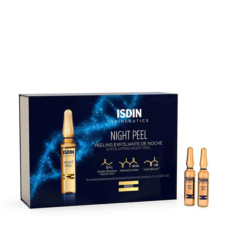 isdin ceutics exfoliating night peel 30 ampoules