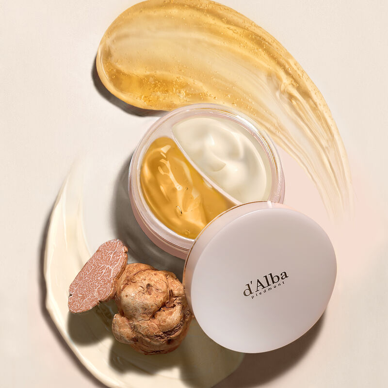 دالبا white truffle double serum & cream