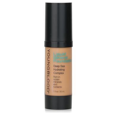 faces liquid mineral foundation   tahitan sun