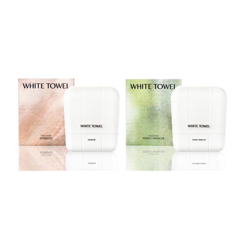white towel silky care duo