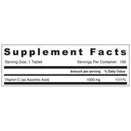 faces nutrition vitamin c tablet