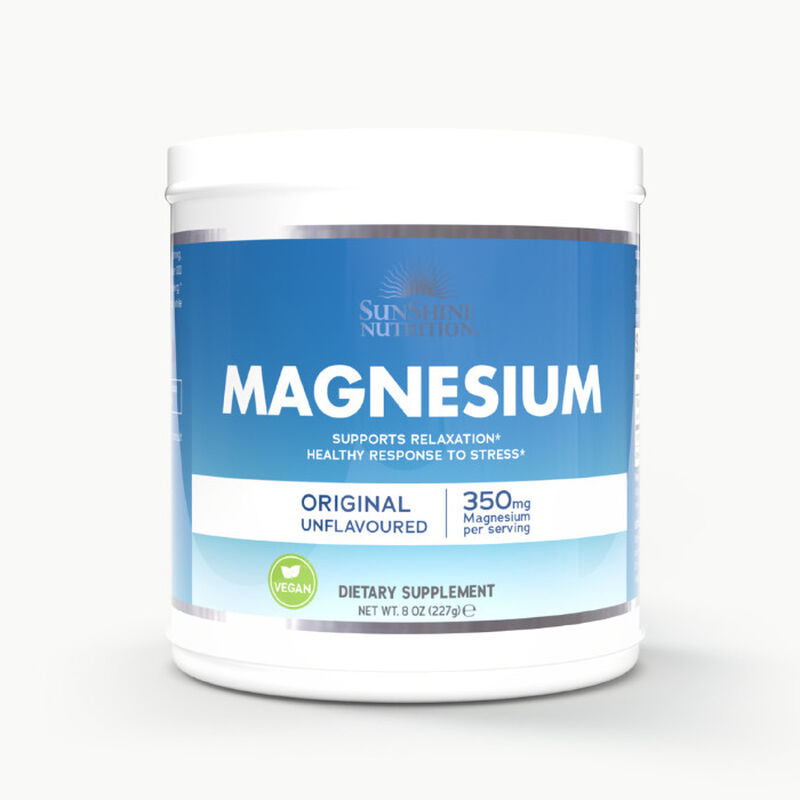 sunshine nutrition magnesium powder original