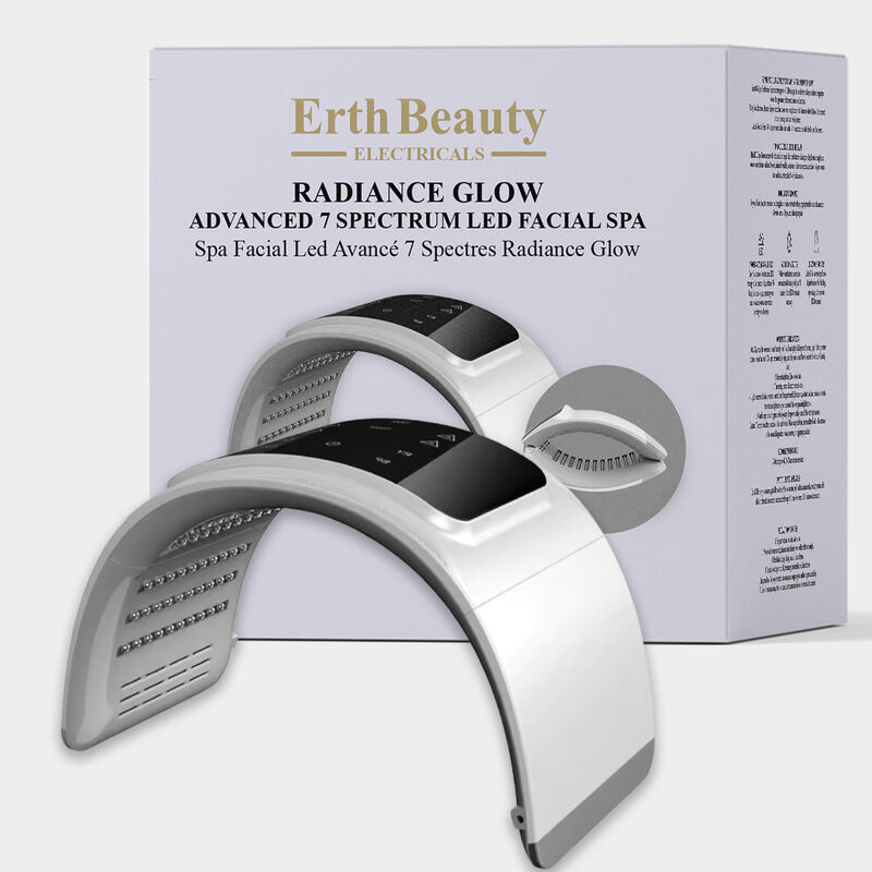 erthskin london radiance glow advanced 7 spectrum led facial spa