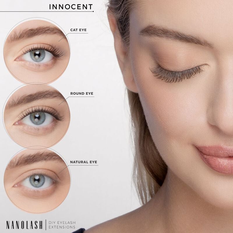 nanolash diy eyelash extensions starter kit innocent