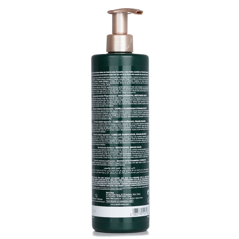 rene furterer absolue ka&uml;ratine renewal care repairing shampoo  damaged, overprocessed hair