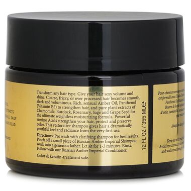 faces russian amber imperial shampoo