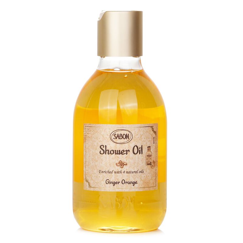 sabon shower oil  ginger orange