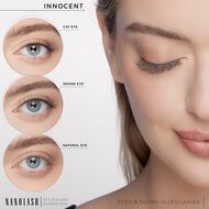 DIY Stick & Go Pre-glued Lashes Innocent Regular faces diy stick go pre glued lashes innocent regular