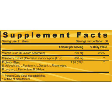 faces كبسولات التوت البري مع البروبيوتيك وفيتامين c