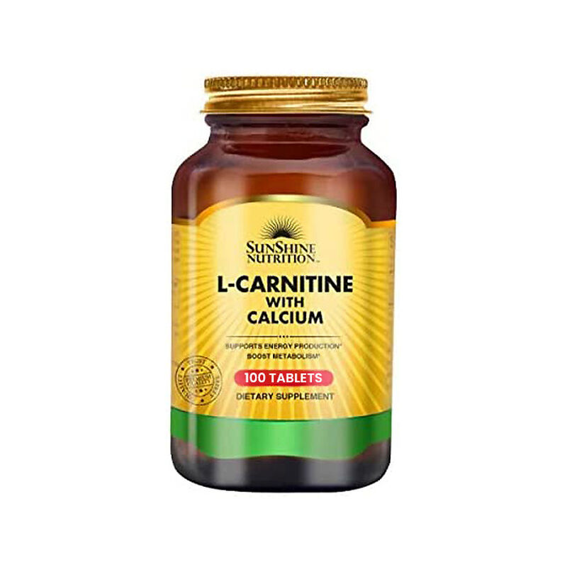 sunshine nutrition l carnitine 500 mg with calcium tablets