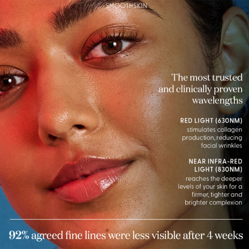 smoothskin dlux redlight led mask