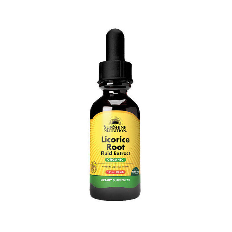 sunshine nutrition licorice root fluid extract