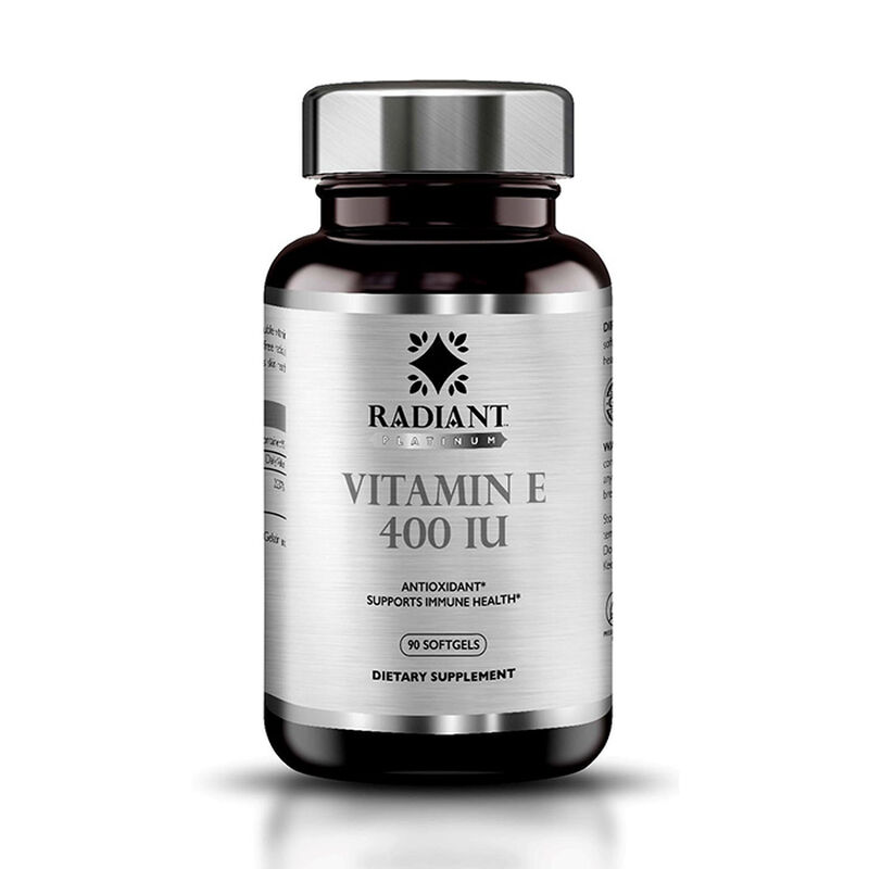 radiant platinum vitamin e 400 iu 90 softgels